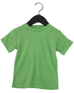 Bella+Canvas Toddler Triblend Short-Sleeve T-Shirt 3413T | Green Triblend - Front