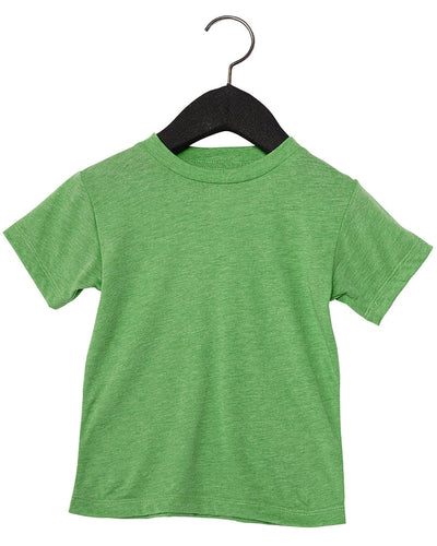 Bella+Canvas Toddler Triblend Short-Sleeve T-Shirt 3413T | Green Triblend - Front