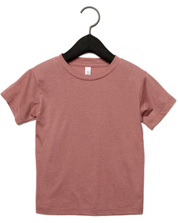 Bella+Canvas Toddler Triblend Short-Sleeve T-Shirt 3413T | Mauve Triblend - Front