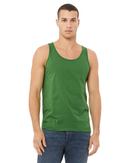 Bella+Canvas Unisex Jersey Tank 3480 | Leaf - Front