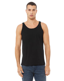 Bella+Canvas Unisex Jersey Tank 3480 | Black - Front