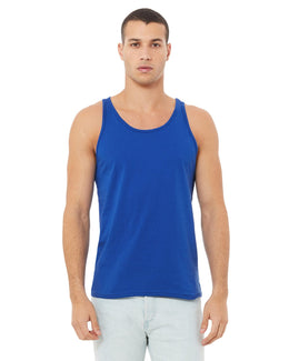 Bella+Canvas Unisex Jersey Tank 3480 | True Royal - Front
