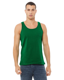 Bella+Canvas Unisex Jersey Tank 3480 | Kelly - Front