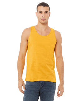 Bella+Canvas Unisex Jersey Tank 3480 | Gold - Front