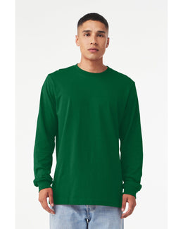 Bella+Canvas Long Sleeve Jersey T-Shirt 3501 | Kelly - Front