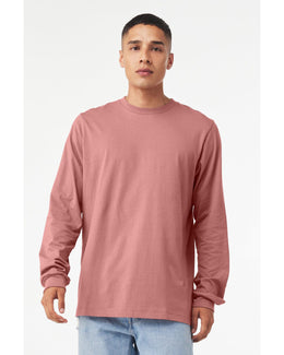 Bella+Canvas Long Sleeve Jersey T-Shirt 3501 | Mauve - Front