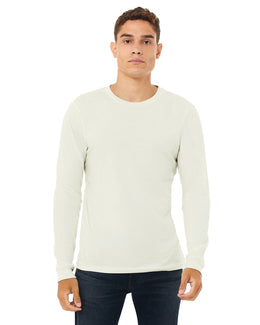 Bella+Canvas Long Sleeve Jersey T-Shirt 3501 | Citron - Front