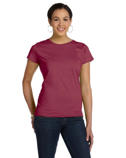 LAT Ladies Fine Jersey Longer Length T-Shirt 3516 | Chill - Front