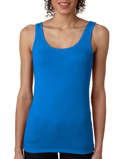 Next Level Ladies Jersey Tank Top 3533 | Royal - Front