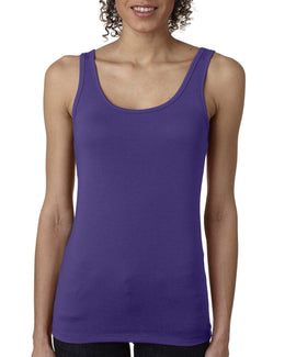 Next Level Ladies Jersey Tank Top 3533 | Purple Rush - Front