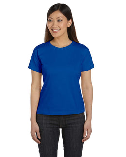 LAT Ladies Combed Ringspun T-Shirt 3580 | Royal - Front