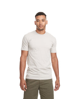 Next Level Unisex Short Sleeve T-Shirt 3600 | Light Gray - Front