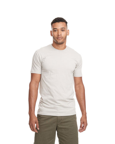 Next Level Unisex Short Sleeve T-Shirt 3600 | Light Gray - Front