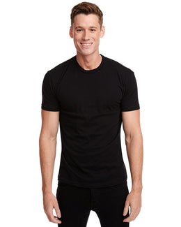 Next Level Unisex Short Sleeve T-Shirt 3600 | Black - Front