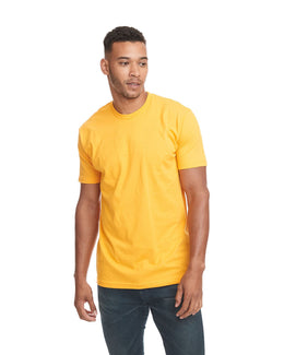 Next Level Unisex Short Sleeve T-Shirt 3600 | Gold - Front