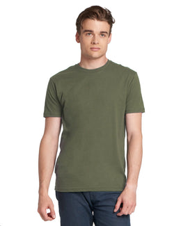 Next Level Unisex Short Sleeve T-Shirt 3600 | Military Green - Front