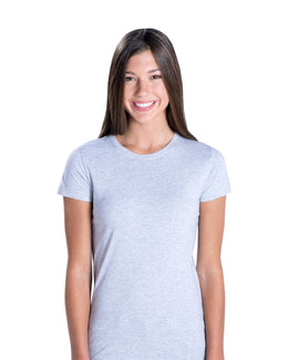 LAT Ladies Fine Jersey T-Shirt 3616 | Ash - Front