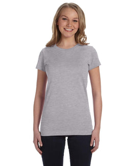 LAT Ladies Fine Jersey T-Shirt 3616 | Heather - Front