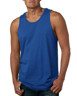 Next Level Mens Cotton Tank 3633 | Royal - Front