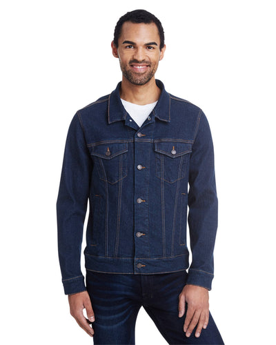 Threadfast Apparel Unisex Denim Jacket 370J | Classic Denim - Front