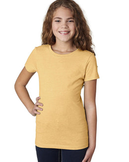 Next Level Girls Princess CVC Tee 3712 | Banana Cream - Front