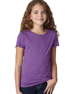 Next Level Girls Princess CVC Tee 3712 | Purple Berry - Front