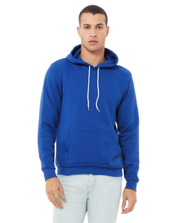Bella+Canvas Unisex Sponge Fleece Pullover Hoodie 3719 | True Royal - Front
