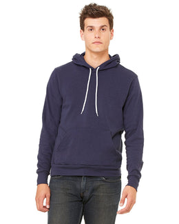 Bella+Canvas Unisex Sponge Fleece Pullover Hoodie 3719 | Navy - Front