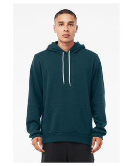 Bella+Canvas Unisex Sponge Fleece Pullover Hoodie 3719 | Atlantic - Front