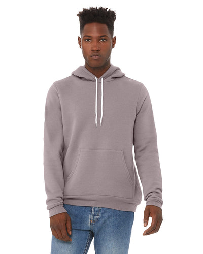 Bella+Canvas Unisex Sponge Fleece Pullover Hoodie 3719 | Storm - Front