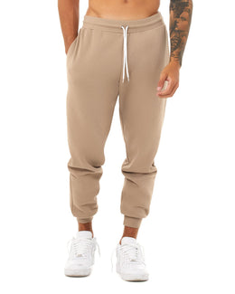 Bella+Canvas Unisex Jogger Sweatpant 3727 | Tan - Front