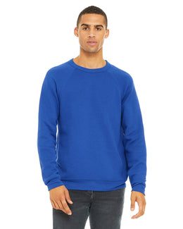 Bella+Canvas Triblend Unisex Crewneck Sweatshirt 3901 | True Royal - Front