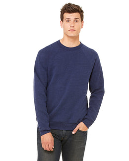Bella+Canvas Triblend Unisex Crewneck Sweatshirt 3901 | Navy Triblend - Front