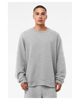 Bella+Canvas Unisex Classic Crewneck Sweatshirt 3911 | Athletic Heather - Front
