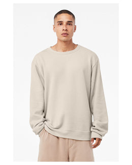 Bella+Canvas Unisex Classic Crewneck Sweatshirt 3911 | Heather Dust - Front