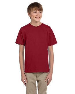 Fruit of the Loom Youth T-Shirt 3931B | Crimson - Front