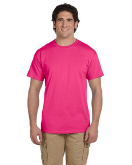 Fruit of the Loom 100% Cotton T-Shirt 3931 | Cyber Pink - Front