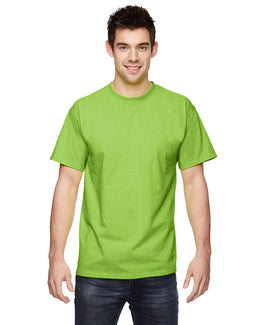 Fruit of the Loom 100% Cotton T-Shirt 3931 | Neon Green - Front