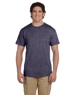 Fruit of the Loom 100% Cotton T-Shirt 3931 | Vintage Htr Navy - Front