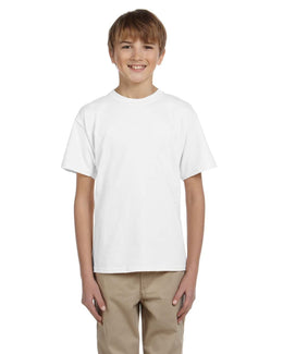 Fruit of the Loom Youth T-Shirt 3931B | White - Front