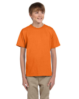 Fruit of the Loom Youth T-Shirt 3931B | Safety Orange - Front