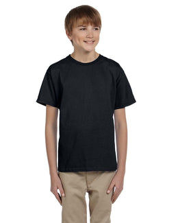 Fruit of the Loom Youth T-Shirt 3931B | Black - Front
