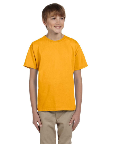 Fruit of the Loom Youth T-Shirt 3931B | Gold - Front