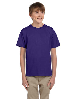 Fruit of the Loom Youth T-Shirt 3931B | Deep Purple - Front