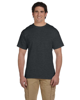 Fruit of the Loom Youth T-Shirt 3931B | Black Heather - Front