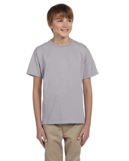 Fruit of the Loom Youth T-Shirt 3931B | Silver - Front