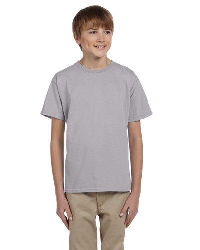 Fruit of the Loom Youth T-Shirt 3931B | Silver - Front