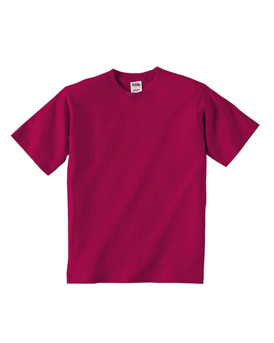 Fruit of the Loom Youth T-Shirt 3931B | Cardinal - Front