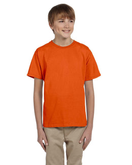 Fruit of the Loom Youth T-Shirt 3931B | Burnt Orange - Front