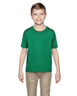 Fruit of the Loom Youth T-Shirt 3931B | Retro Hth Green - Front
